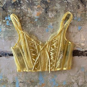 Dream Angels Unlined Lace-Up Corset Top